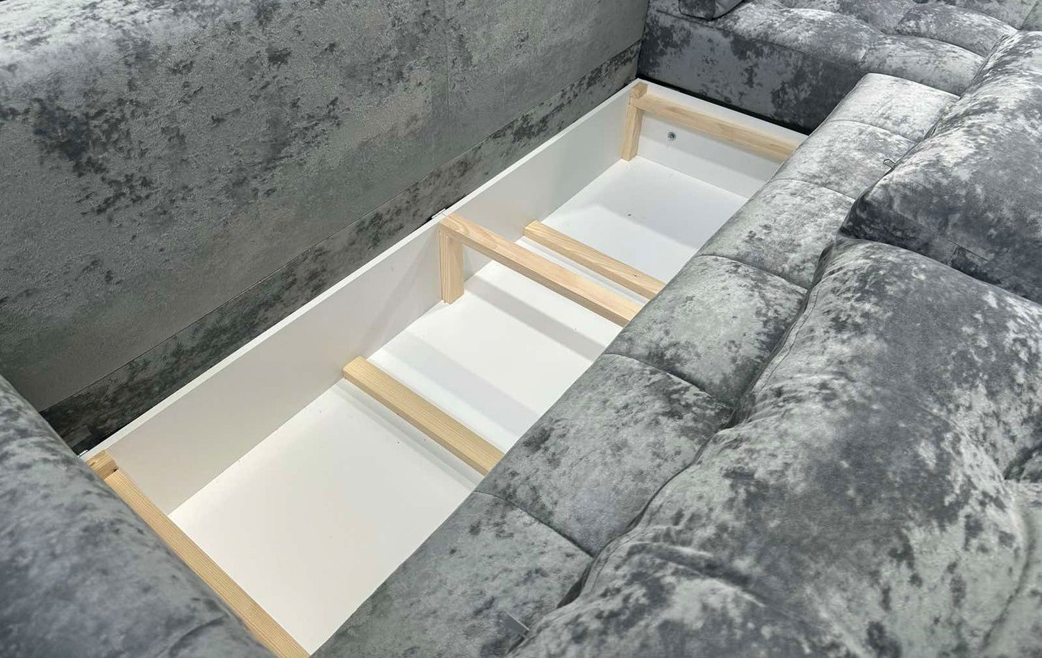Диван Бостон VIP 296х210см (Кутовий, Велюр, Синій, Правий) GPKBSTVIP-P-Malibu9 фото
