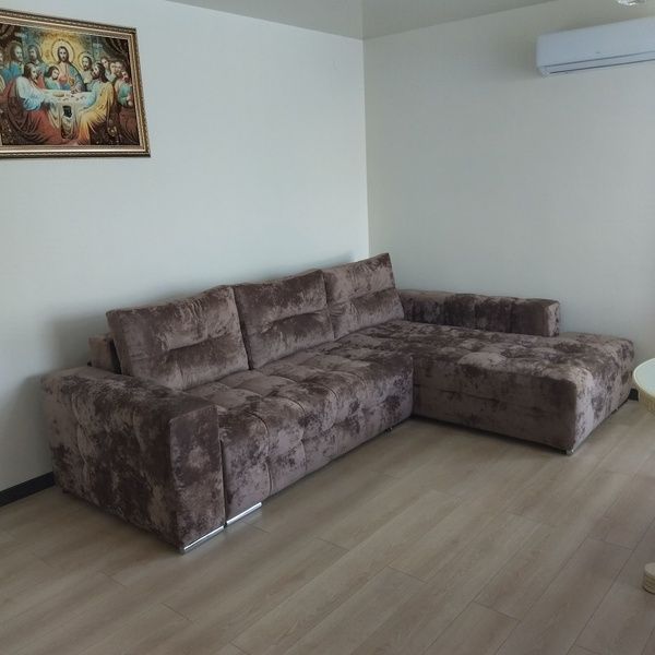 Диван Бостон VIP 296х210см (Кутовий, Велюр, Синій, Правий) GPKBSTVIP-P-Malibu9 фото