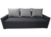 Диван Кайро 210х100см (Прямой, Рогожка, Серый) BLDKJR-8 фото