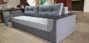 Диван Версаль 250х110см (Прямой, Велюр, Антикоготь, Серый) GPDVRSL-NV66 фото 2